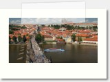 Prague castle and Charles bridge